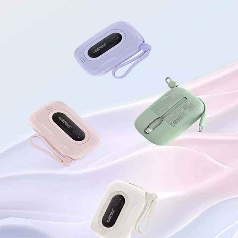 【免运】WOPOW沃品小巧上飞机自带双线10000毫安充电宝 - 手机充电及周边 - 其他材质 多色