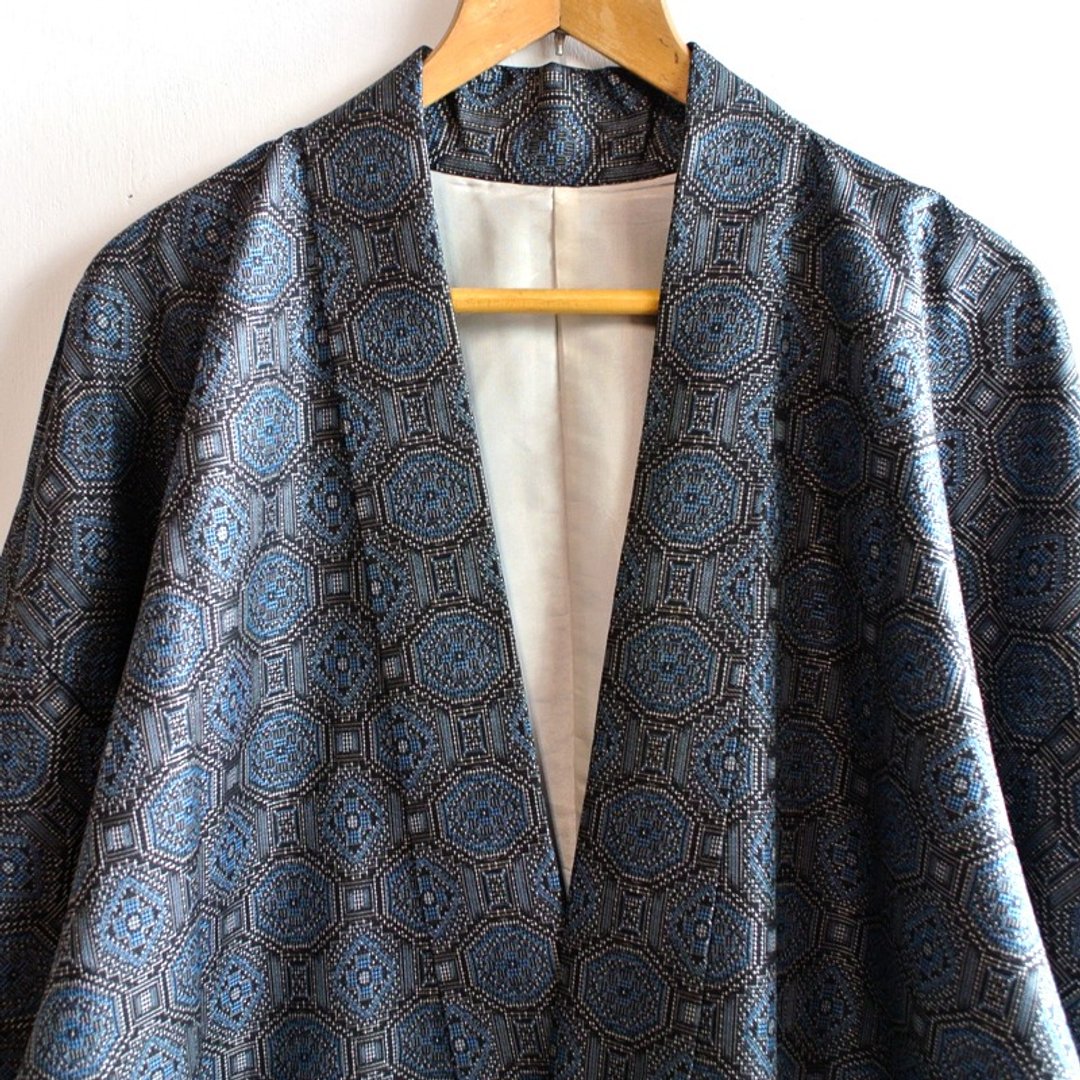 │Slowly│日本古董-轻和服外套J1│古着.vintage.复古.文艺. - 女装休闲/机能外套 - 其他材质 多色