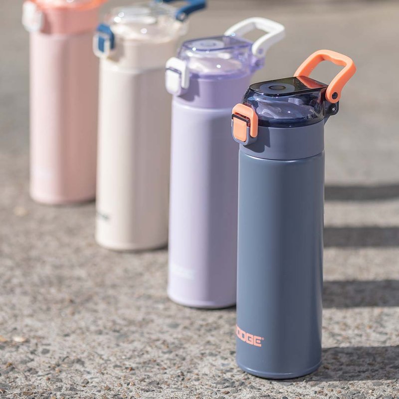 【定制化礼物】500ML 手提 保温瓶 定制化 刻字 4色 质感保温杯 - 保温瓶/保温杯 - 不锈钢 多色