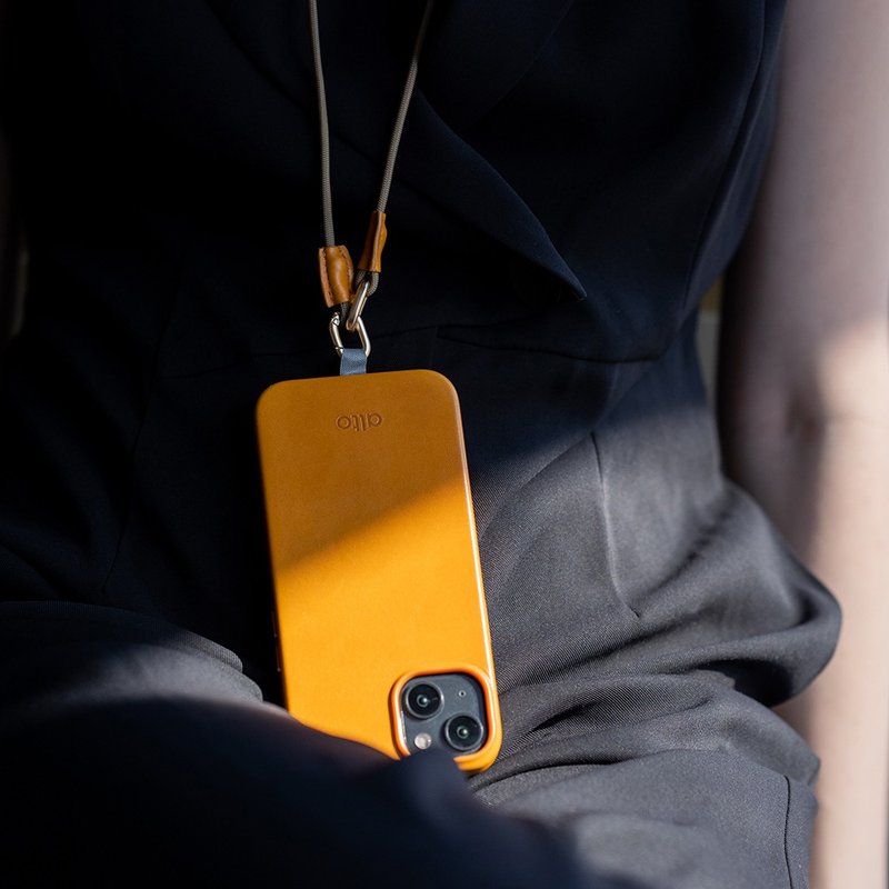 手机挂绳单环扩充夹片 - 手机配件 - 尼龙 灰色