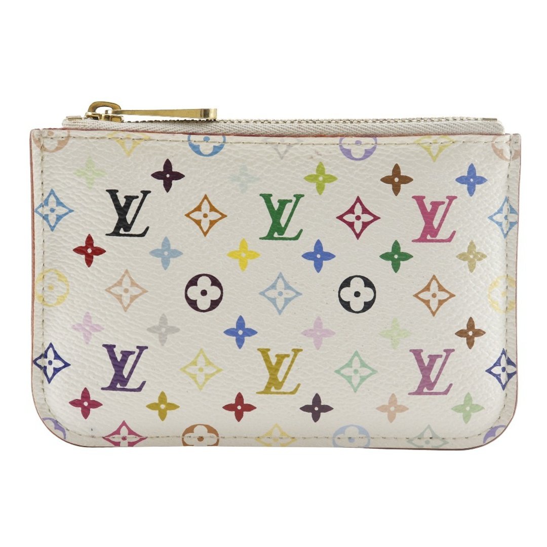 【日本直送】LOUIS VUITTON 路易威登 Monogram Multicolore 经典 सिक्का包 M93734 白色 CA4019 【二手品】 - 零钱包 - 人造皮革 白色