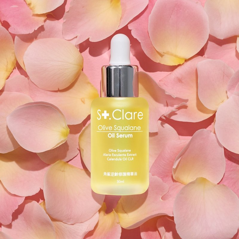 St.Clare 圣克莱尔 角鲨逆龄修护精华油30ml - 精华液/安瓶 - 其他材质 黄色