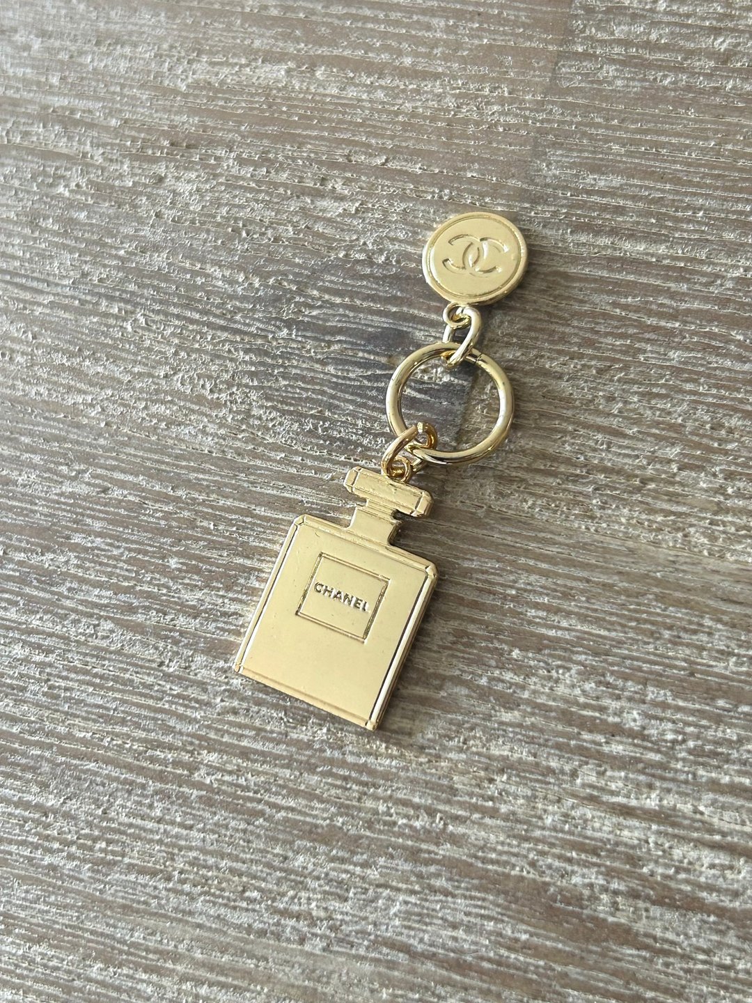 日本中古二手 CHANEL No. 5香水吊饰 - 吊饰 - 其他材质 金色