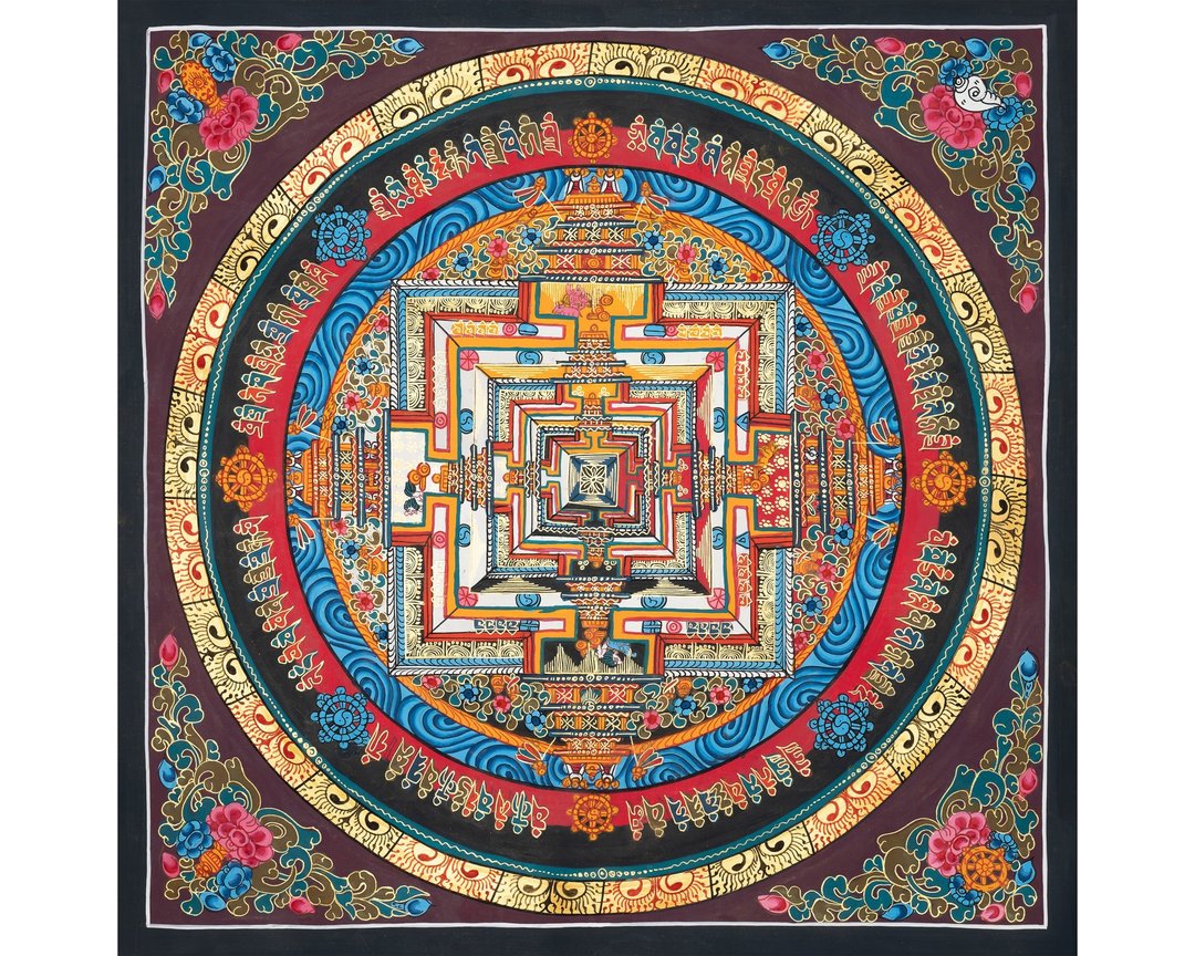 神圣喜马拉雅墙面挂饰——专为正念空间而设 - 墙贴/壁贴 - 其他材质 多色