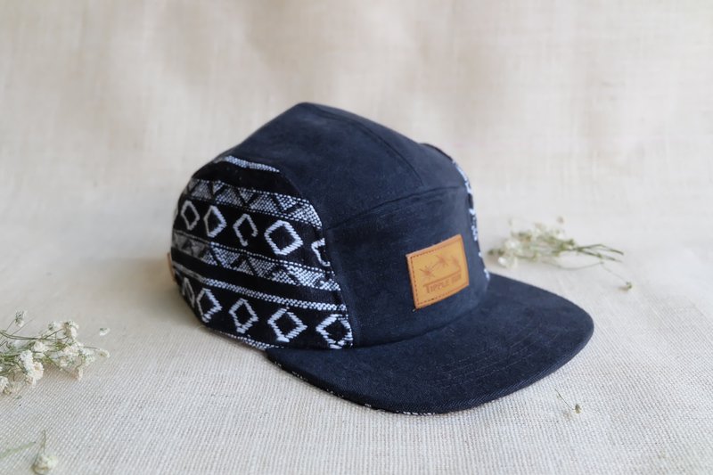 Tipple Sun Cap (Black/Traditional fabric black) - 帽子 - 纸 黑色