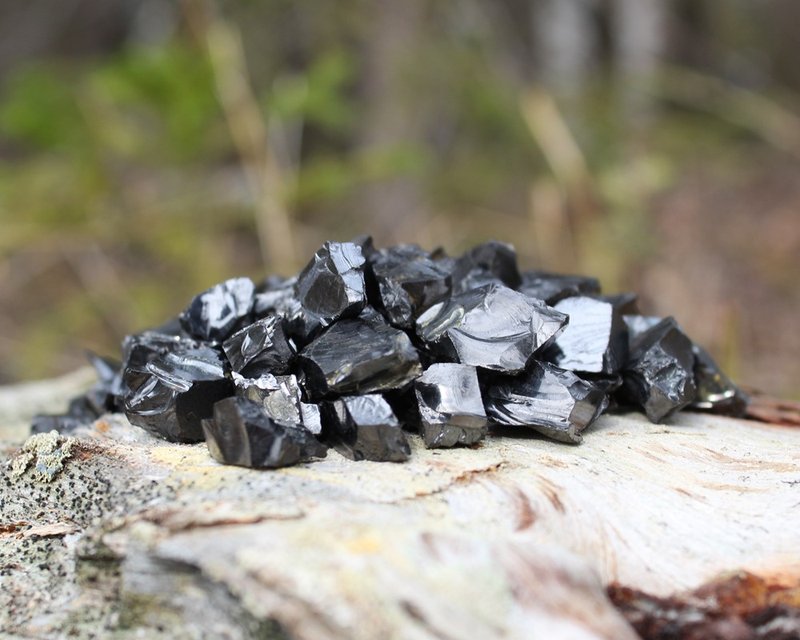 Elite shungite 70 克 | 疗愈石 | 净水 - 其他 - 石头 银色