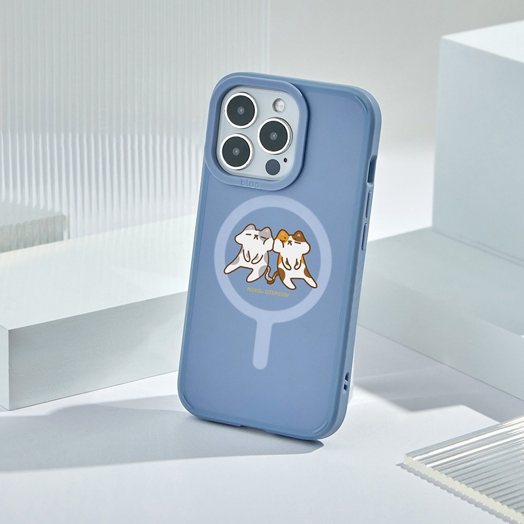 欧吉喵NEKO OJIMEOW挤脸峡谷强悍MagSafe iPhone手机壳 - 手机壳/手机套 - 硅胶 多色