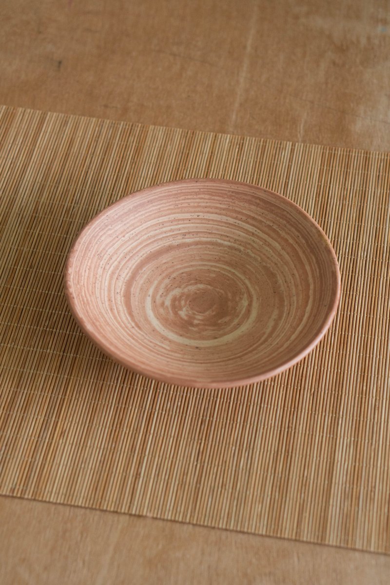 岩石纹盘子 | 茶盘 - 盘子/餐盘/盘架 - 瓷 咖啡色