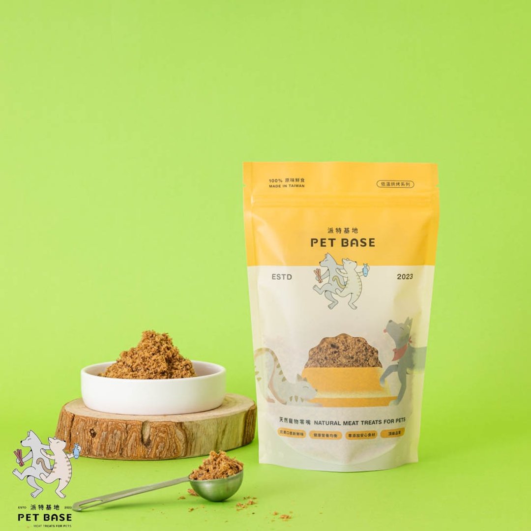 【派特基地】低脂羊香松 软片/丝状 香气与适口性 100 g - 零食/点心 - 塑料 橘色