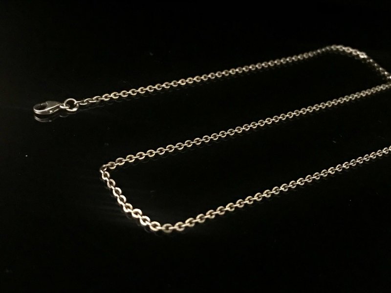 【银链系列】圆切细银链 Silver 925 纯银 - 项链 - 纯银 银色