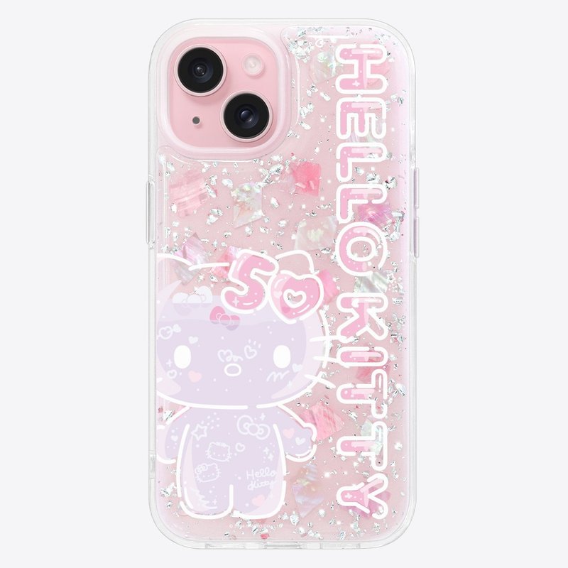 HelloKitty50周年－Barbie芭比 iPhone 15 14 13 pro max 防摔壳 - 手机壳/手机套 - 贝壳 粉红色