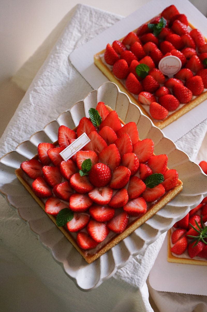 烘焙课程-甜酥草莓塔 - 美食 - 新鲜食材 