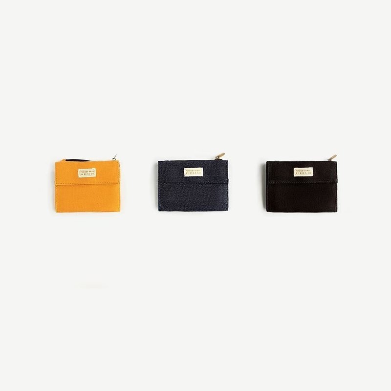 ZZ Pocket 钱钱卡包 - 皮夹/钱包 - 棉．麻 