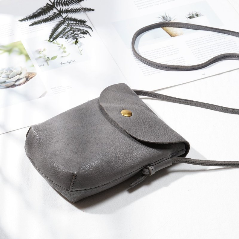 【Urban Collection】日常系列 真皮小型斜背包 - 侧背包/斜挎包 - 真皮 多色