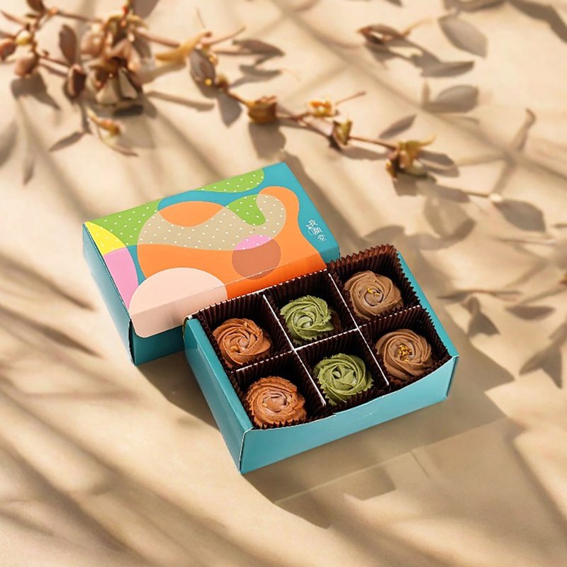 │法式小点│小茶香漫漫 法式综合塔 6入  3种口味人气款 - 蛋糕/甜点 - 新鲜食材 多色