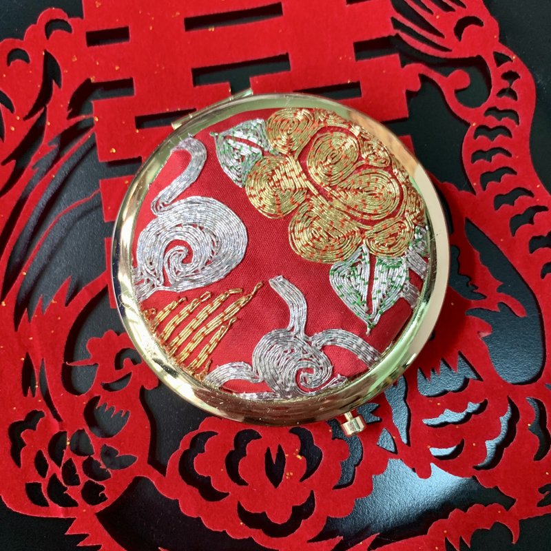 牡丹 - 二手裙褂镜盒 - 其他 - 其他材质 红色