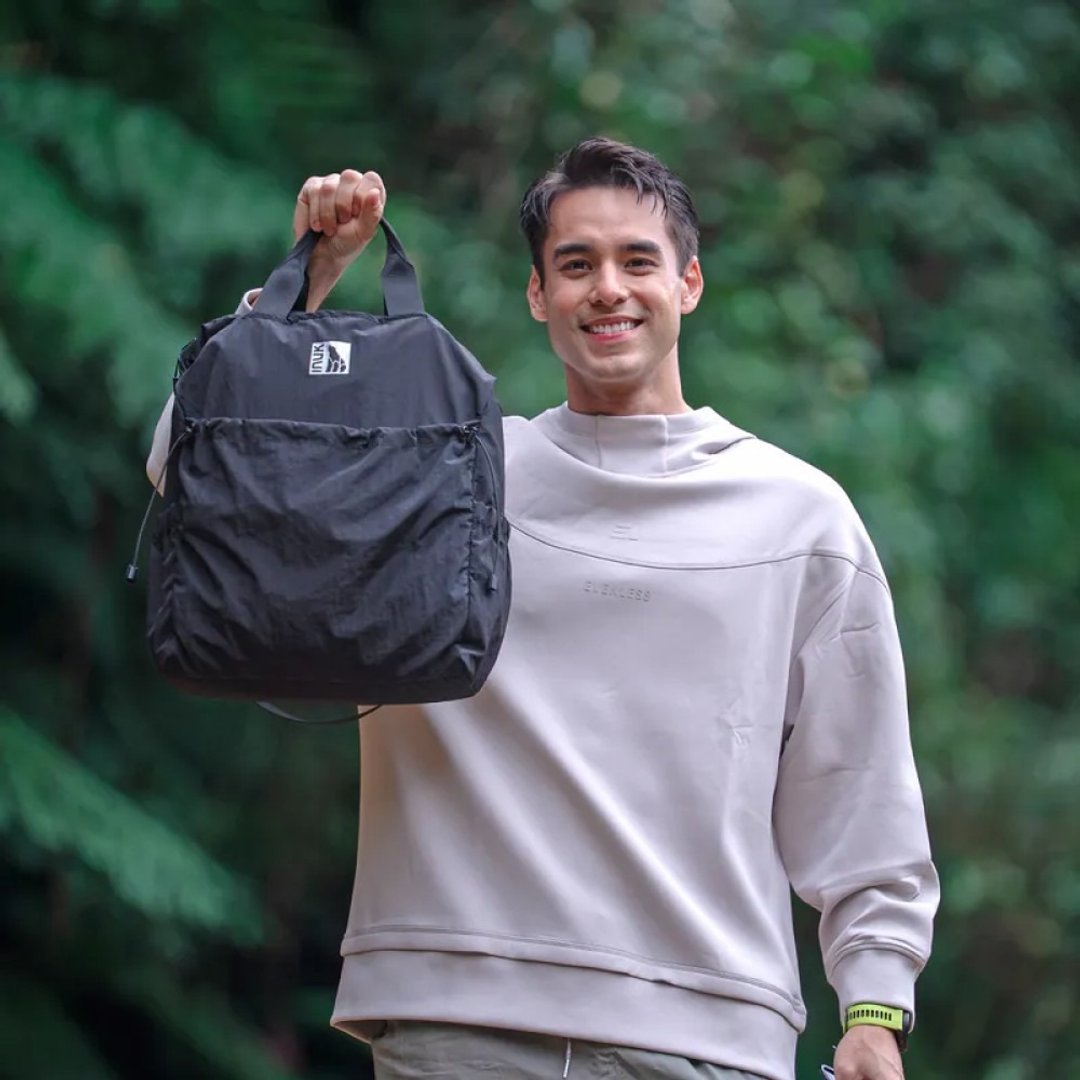 极轻量 探索侧背包  Heather Light  黑色  26L - 侧背包/斜挎包 - 尼龙 黑色