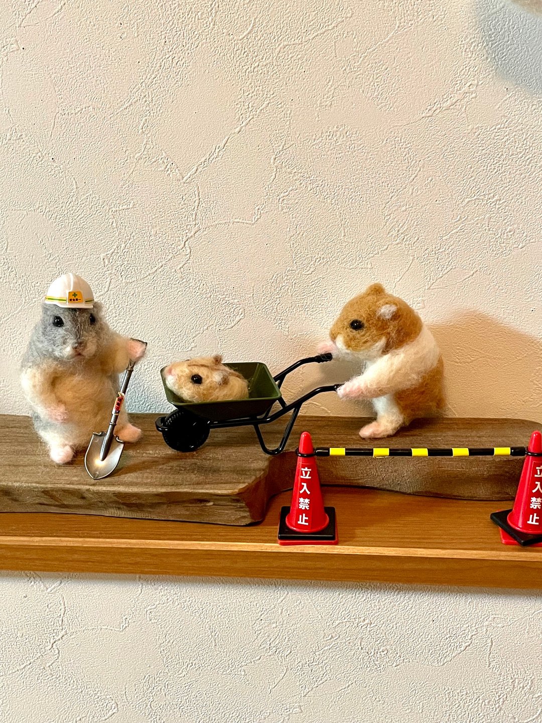 Hamster set ordered by christy-titi - 编织/刺绣/羊毛毡/裁缝 - 羊毛 