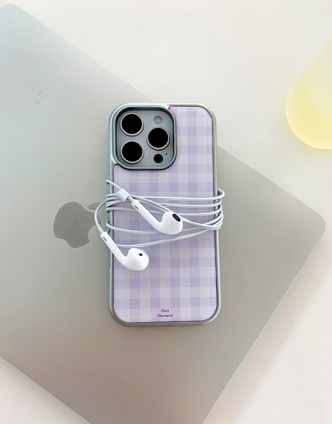 Picnic Lavender MagSafe 环氧树脂 iPhone 保护壳 - 手机壳/手机套 - 其他材质 紫色