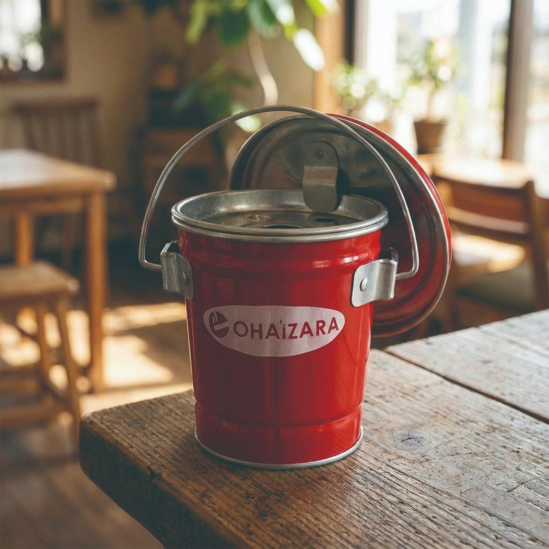 日本 OBAKETSU ohaizara 手工制桌上型烟灰缸 0.35L - 其他 - 不锈钢 银色