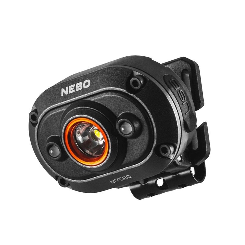 【NEBO】Mycro轻便头灯-USB充电 400流明 IPX4(吊卡) - 露营用品 - 铝合金 黑色
