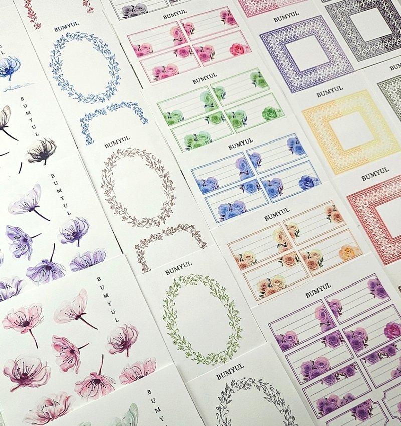 2025年7月第二款新品Bum礼包 - 便条纸/标签贴 - 纸 多色