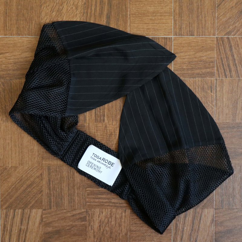 南瓜Vintage。TOGA ROBE OPENING CEREMONY 黑色 拼接 发饰 头带 - 发饰 - 其他人造纤维 黑色