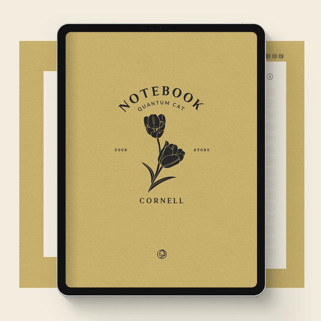 Cornell康奈尔笔记本|Goodnotes模板|Notability电子手账学习笔记 - 电子手帐及素材 - 其他材质 