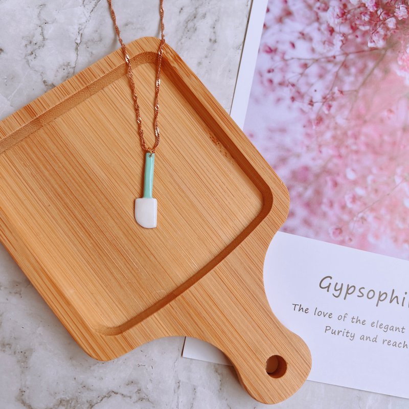 尤朵拉小屋-理想厨房系列 刮刀造型手工项链 饰品 - 项链 - 树脂 