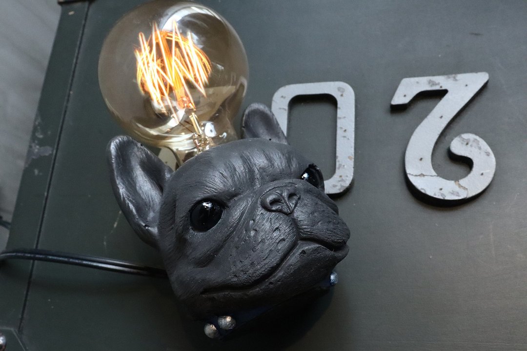 曙 MUSE 法斗水泥桌灯 LED 灯 钨丝灯泡 USB 灯泡 原创 定制化 - 灯具/灯饰 - 水泥 灰色