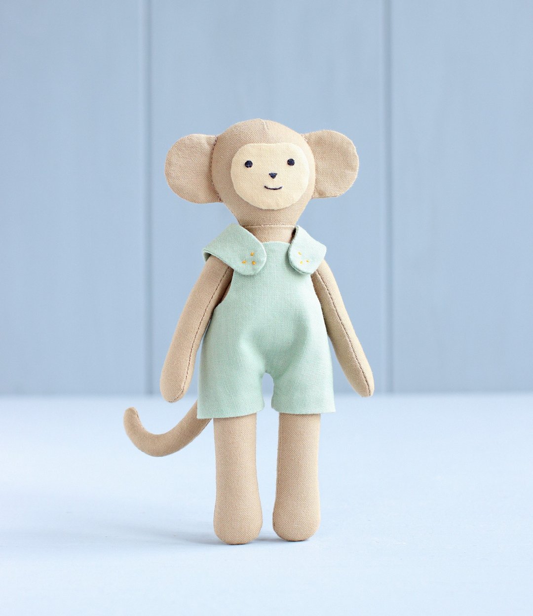 PDF Mini Monkey Doll Sewing Pattern - 手工艺教程/工具书 - 其他材质 