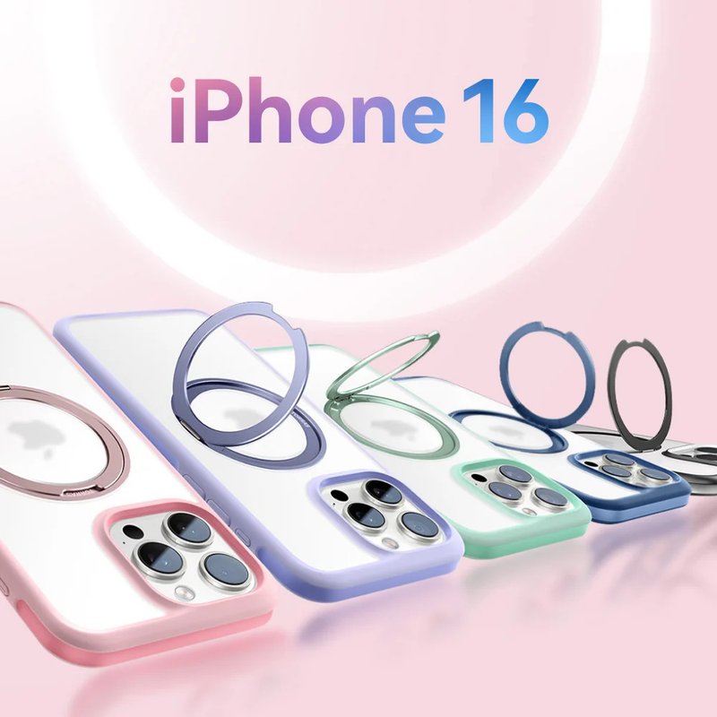 【iPhone 16系列】TORRAS Ostand R Fusion MagSafe支架防摔手机 - 手机配件 - 塑料 多色