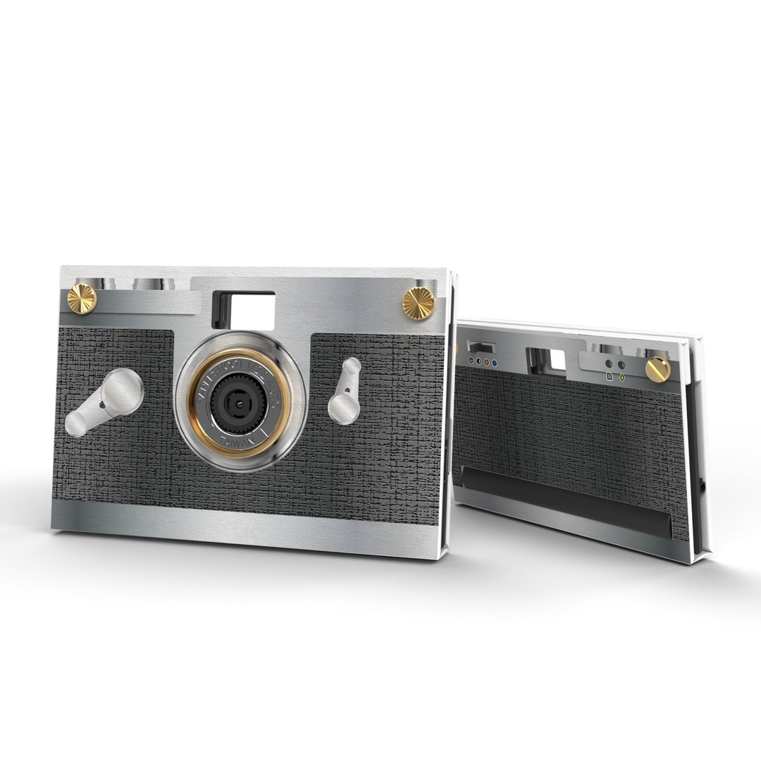 【18MP】纸相机 复刻回忆 Old Lomo Camera标配相机组PaperShoot - 相机 - 纸 银色