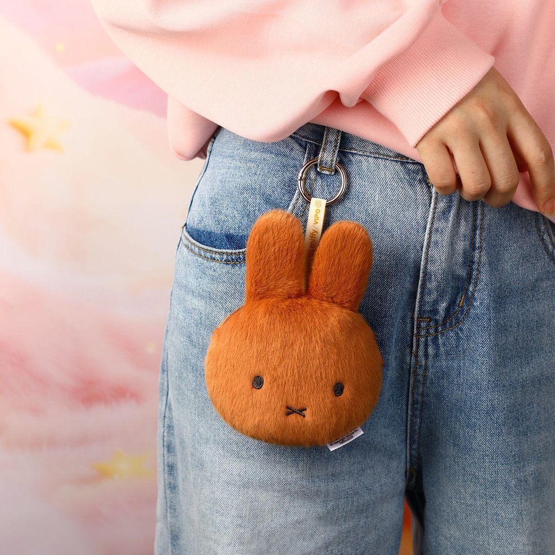 VIPO miffy 毛绒小手包 MIF37625 - 手拿包 - 棉 