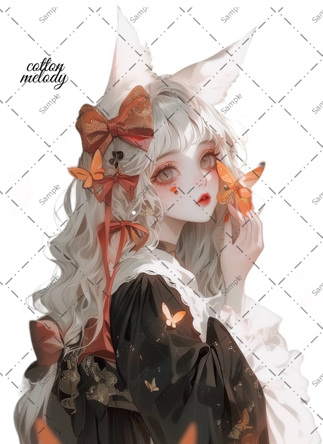 原创贴纸 No.755 人物贴纸 原创贴纸 人物贴纸 女孩贴纸 原创人物贴纸 - 贴纸 - 纸 