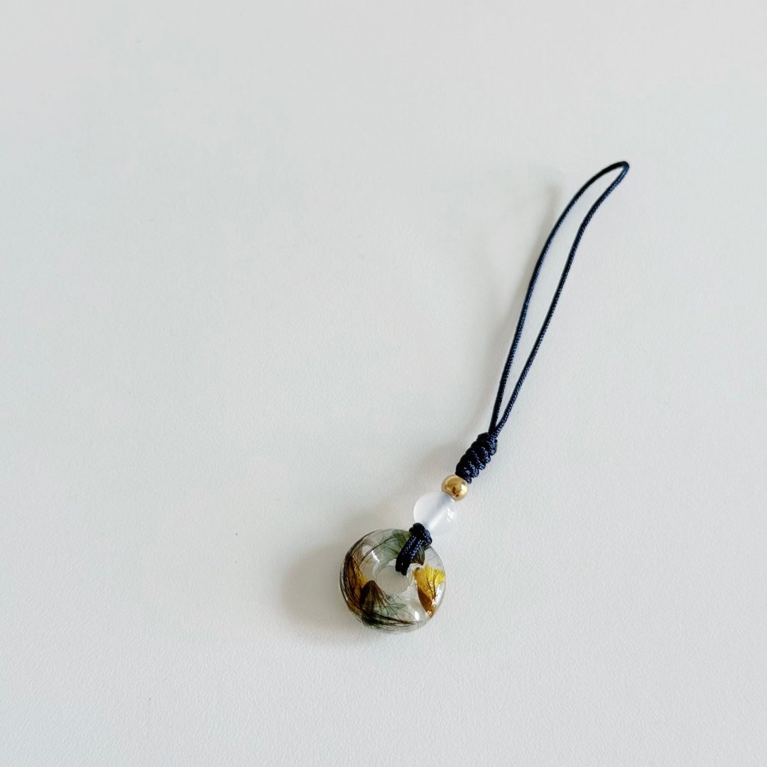 编织吊饰 平安扣 胎毛吊饰 脐带 宠物毛 - 婴儿饰品 - 树脂 