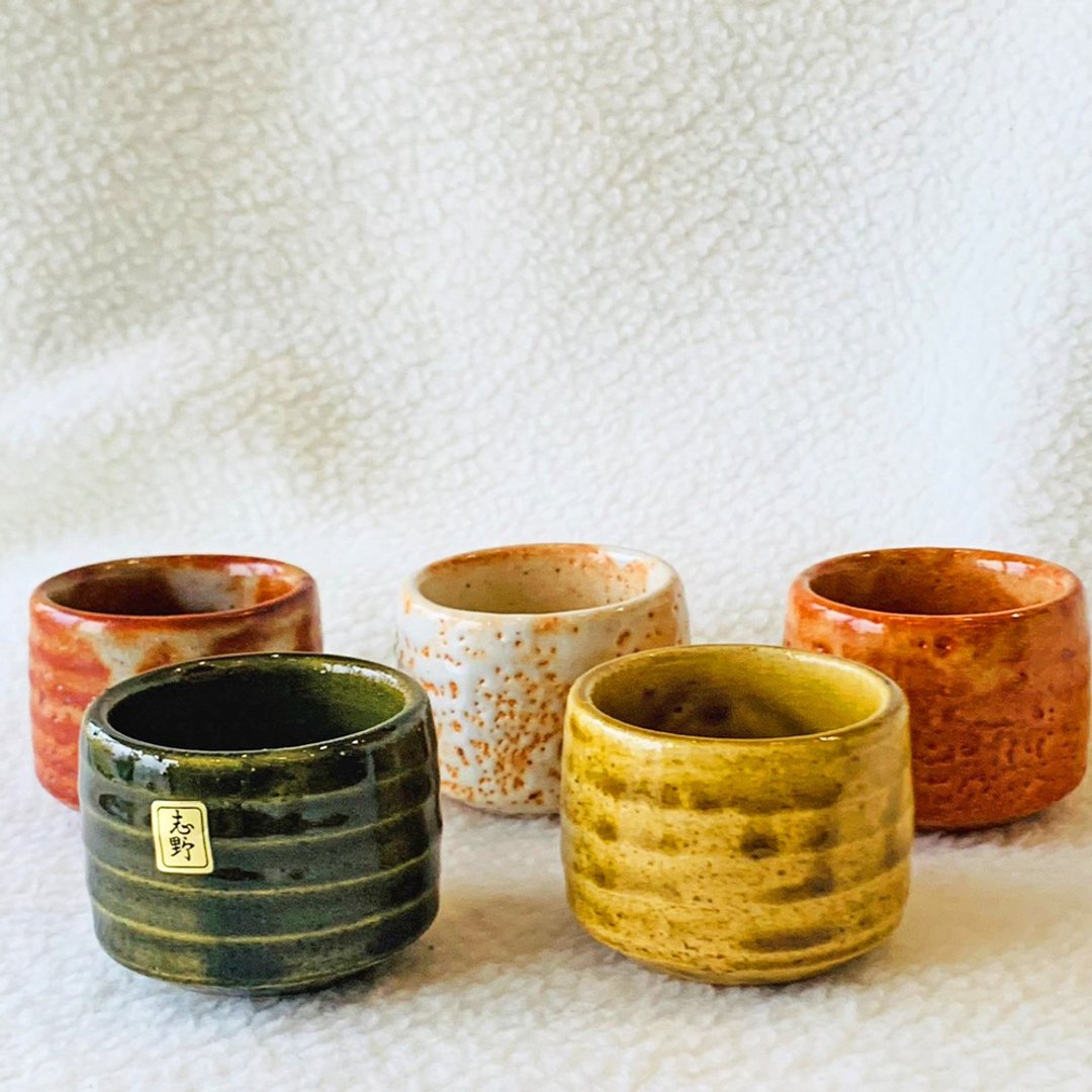 日本 日式志野烧手作茶杯 │ 五彩斑斓 凝链釉色 日本国宝 品茗 - 茶具/茶杯 - 陶 多色