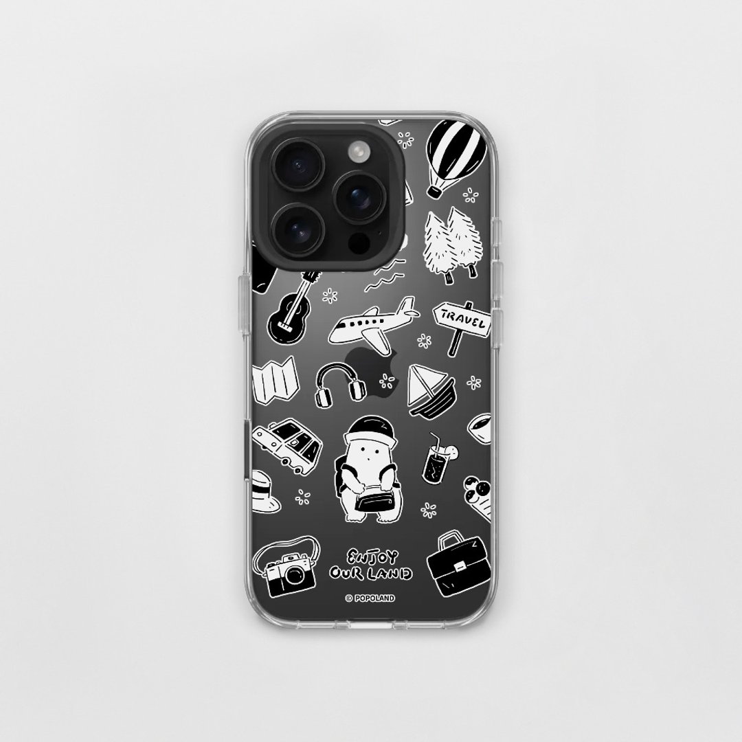 犀牛盾手机壳 拉宝玩乐款 Clear Solidsuit ModNX Iphone Magsafe - 手机壳/手机套 - 其他材质 白色