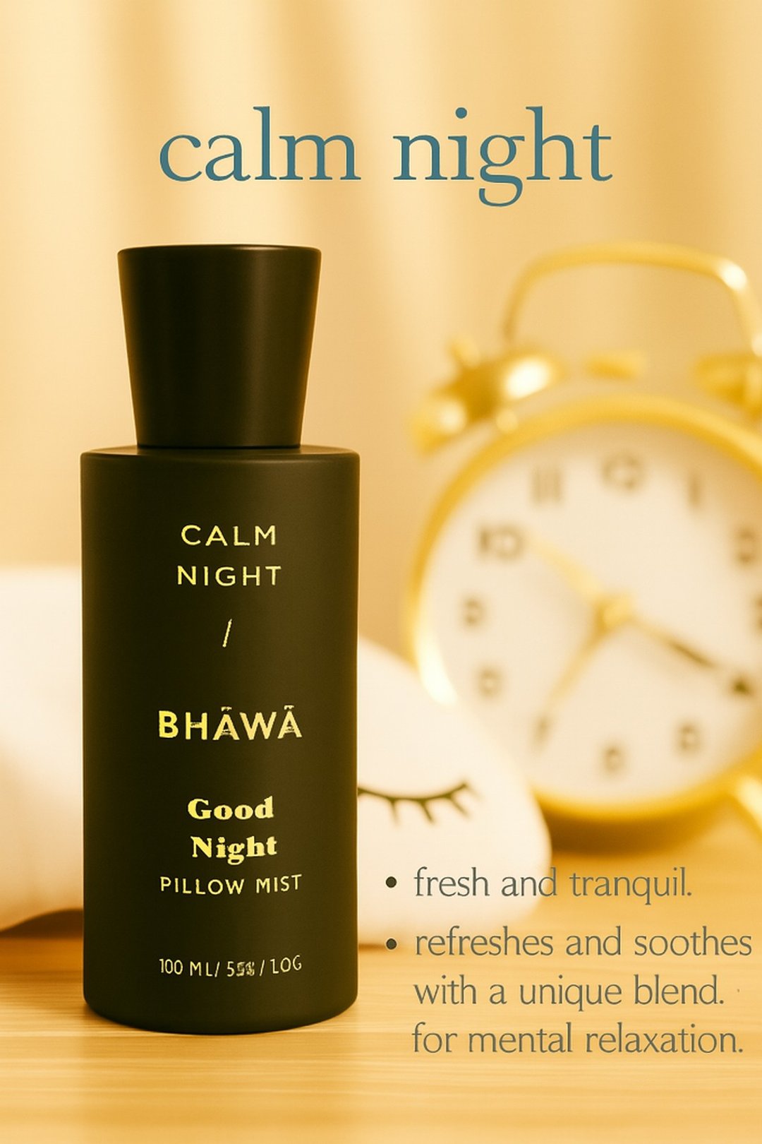 香港现货 泰国 BHAWA SPA 专用 晚安好眠睡眠喷雾 安寜夜晚 50ml - 香薰/精油/线香 - 精油 