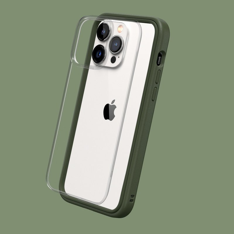 Mod NX边框背盖两用手机壳-军绿 for iPhone 14系列 - 手机配件 - 塑料 绿色
