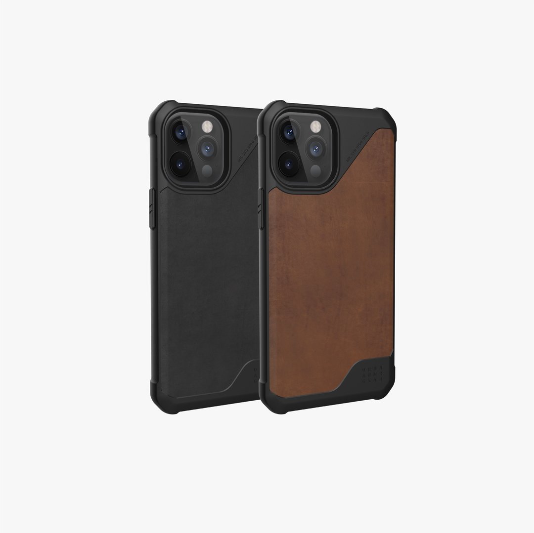 UAG iPhone 12 Pro Max 耐冲击保护壳-皮革款 - 手机壳/手机套 - 真皮 多色