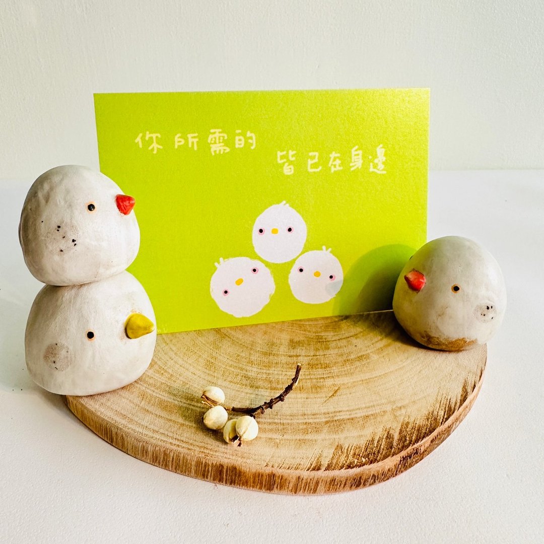 小动物手绘插画小卡组6张一组 感谢卡 明信片 祝福小卡 手写卡 - 卡片/明信片 - 纸 多色