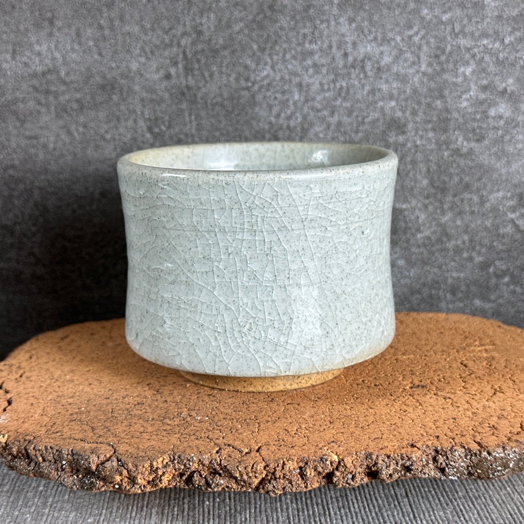 台湾巨名窑【Handmade Cup】手作冰裂釉变杯18 - 其他杯子 - 陶 咖啡色