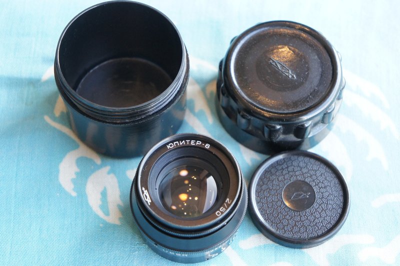 JUPITER-8 50mm f2 镜头 M39 LTM Leica Zorki Sonnar Micro 4/3 - 相机 - 其他材质 