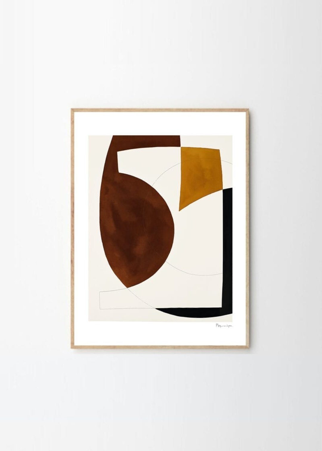 【原版海报】Berit Mogensen Lopez | Composition01 - 海报/装饰画/版画 - 纸 
