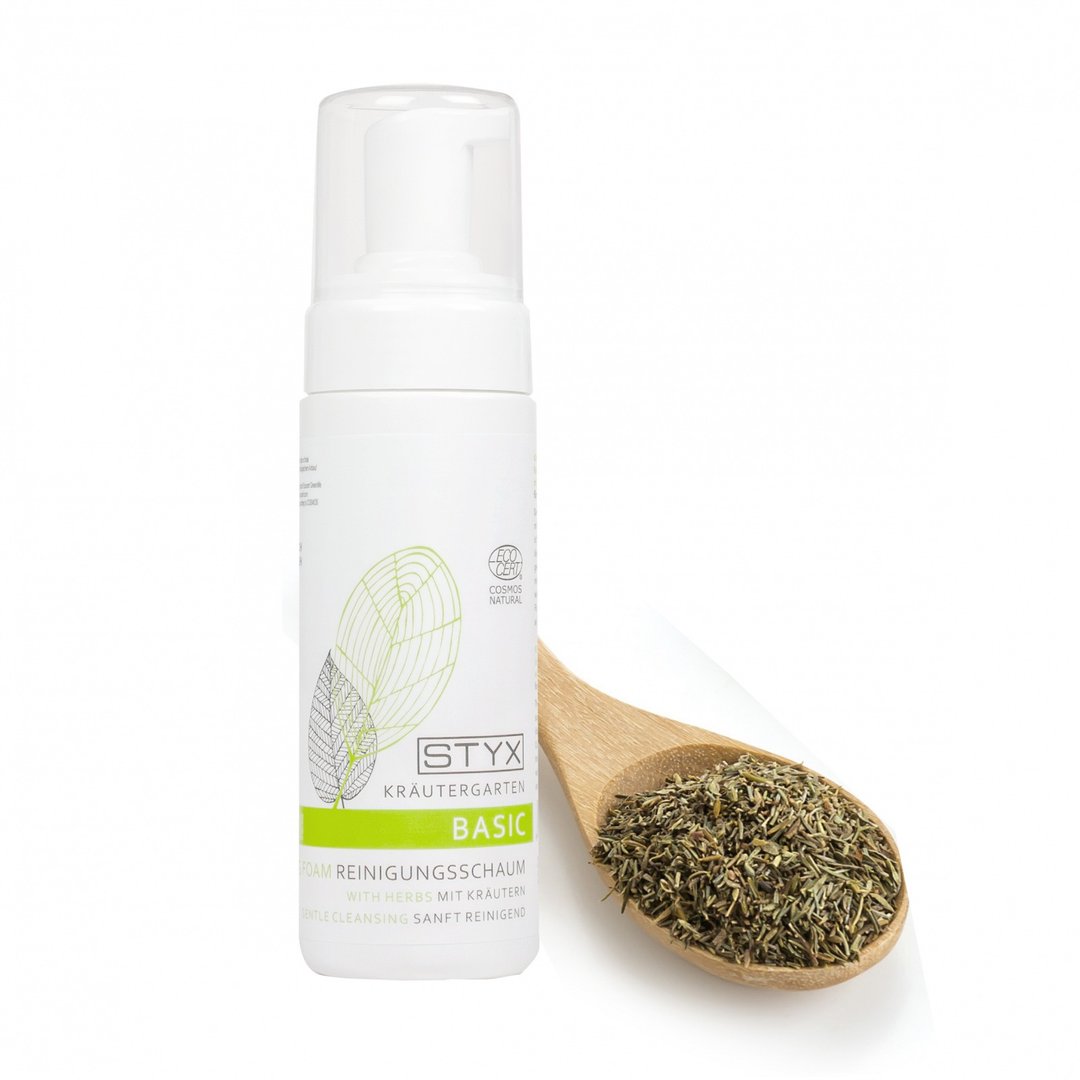 即期良品-STYX 草药园有机药草洗面霜|洗+卸+护三效|细致洁面泡沫 - 脸部清洁/卸妆用品 - 塑料 白色