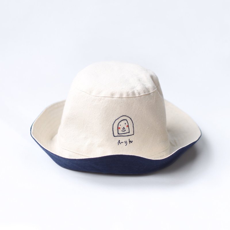 palim hat (cotton) - 帽子 - 其他材质 白色