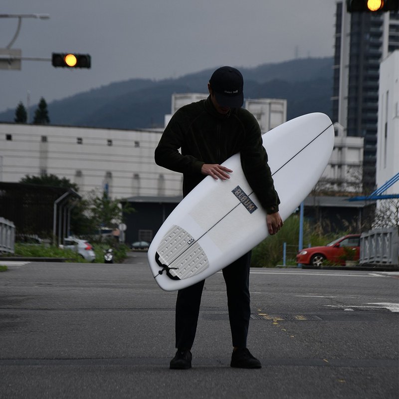 Ocean Vibes Surf The Tracker 2 Piece Traction 冲浪板防滑垫 - 运动/健身用品 - 环保材料 灰色