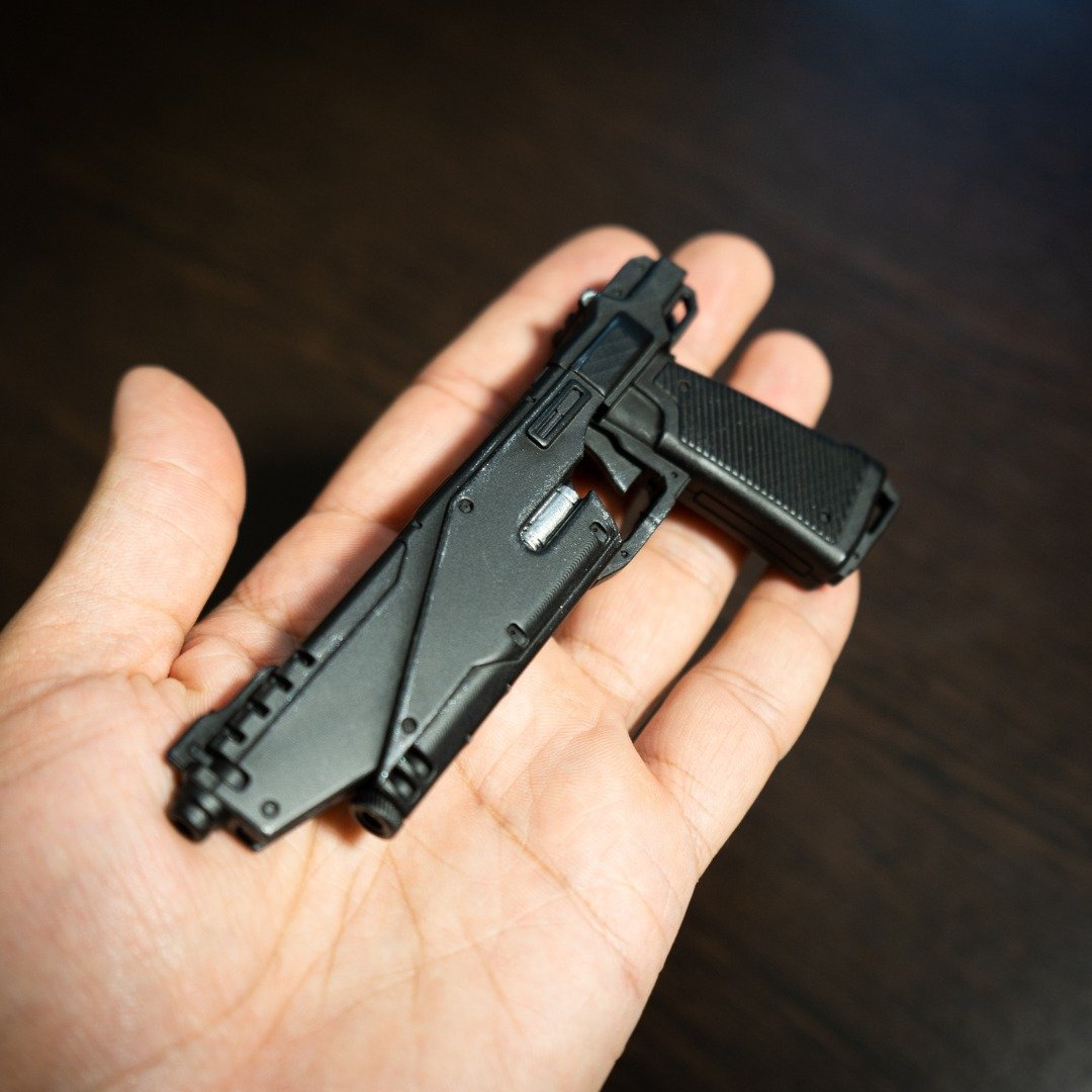 Westar 35 blaster pistol Miniature 1:2 | Westar 35 blaster pistol 1/2 Scale Prop - 摆饰 - 塑料 黑色