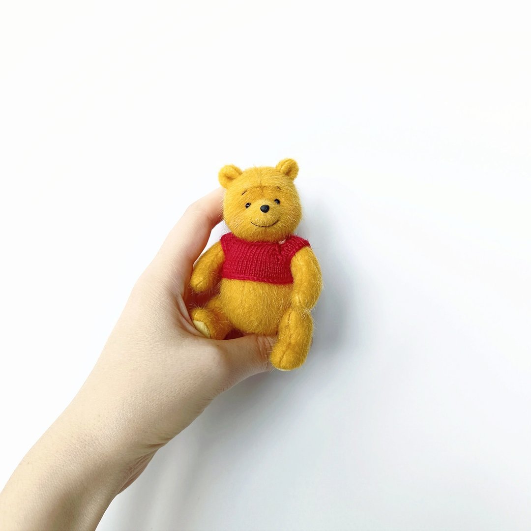 小熊维尼玩具 - 玩偶/公仔 - 其他材质 黄色